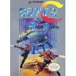 Super C - Contra 2 NES box art – classic 8-bit game for Nintendo NES