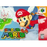 Super Mario 64 N64 box art – platformer for Nintendo 64