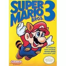Super Mario Bros 3 NES box art – classic 8-bit game for Nintendo NES
