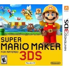 Super Mario Maker art work – platformer for Nintendo 3DS