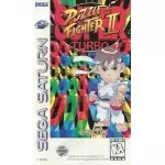 Super Puzzle Fighter II Turbo Sega Saturn box art – fighting game for Sega Saturn