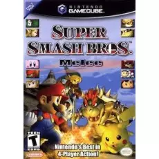Super Smash Bros. Melee - [Black Label] GameCube box art – fighting game for Nintendo GameCube