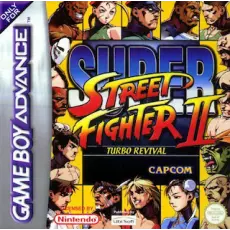 Super Street Fighter II Turbo Revival, 2 art work – action game for Nintendo Game Boy Advance
