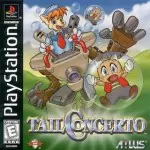 Tail Concerto art work – video game for PS1