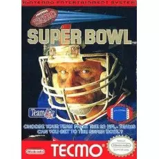 Tecmo Super Bowl NES box art – classic 8-bit game for Nintendo NES