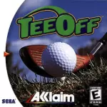 Tee Off Golf art work for the sega DreamCast