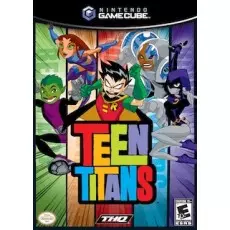 Teen Titans GameCube box art – action game for Nintendo GameCube