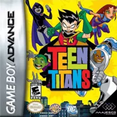 Teen Titans art work – action game for Nintendo Game Boy Advance