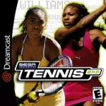 Tennis 2K2 art work for the sega DreamCast