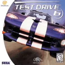 Test Drive 6 art work for the sega DreamCast