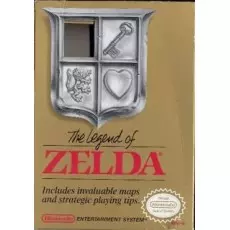 The Legend of Zelda NES box art – classic 8-bit game for Nintendo NES