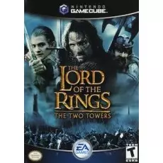 The Lord of the Rings Two Towers GameCube box art – action game for Nintendo GameCube