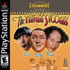 The Three Stooges art work – video game for PS1