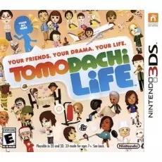 Tomodachi Life art work – action game for Nintendo 3DS