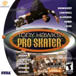 Tony Hawk's Pro Skakter art work for the sega DreamCast