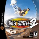 Tony Hawk's Pro Skakter 2 art work for the sega DreamCast