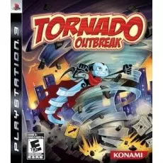 Tornado Outbreak art work – video game for PlayStation 3