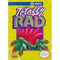 Totally Rad NES box art – classic 8-bit game for Nintendo NES
