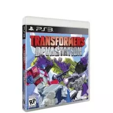 Transformers: Devastation art work – video game for PlayStation 3