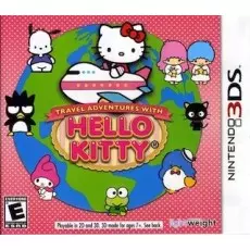 Travel Adventures with Hello Kitty art work – action game for Nintendo 3DS