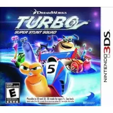 Turbo Super Stunt Squad art work – action game for Nintendo 3DS