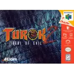 Turok 2 Seeds of Evil N64 box art – retro game for Nintendo 64