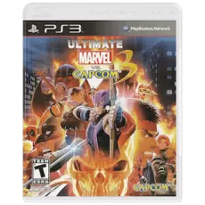 Ultimate Marvel vs Capcom 3 art work – video game for PlayStation 3