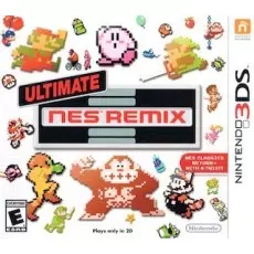 Ultimate NES Remix art work – action game for Nintendo 3DS
