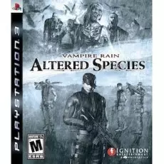 Vampire Rain Altered Species art work – video game for PlayStation 3