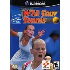 WTA Tour Tennis GameCube box art – action game for Nintendo GameCube