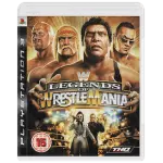 WWE Legends of WrestleMania art work – video game for PlayStation 3