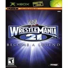 WWE Wrestlemania 21 Xbox box art – used Xbox game trade in