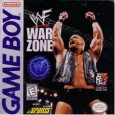 WWF Warzone Game Boy box art – classic retro game for GameBoy