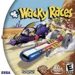 Wacky Races art work for the sega DreamCast