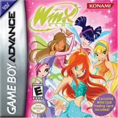 Winx Club art work – action game for Nintendo Game Boy Advance