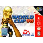 World Cup 98 N64 box art – retro game for Nintendo 64