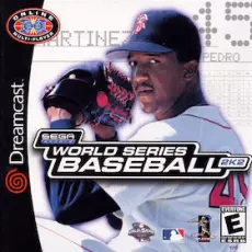 World Series Baseball 2K2 art work for the sega DreamCast