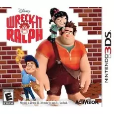 Wreck It Ralph art work – action game for Nintendo 3DS