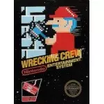 Wrecking Crew NES box art – classic 8-bit game for Nintendo NES