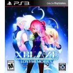 XBlaze Lost: Memories art work – video game for PlayStation 3