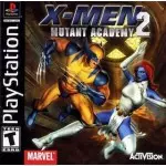 X-men Mutant Academy 2 art work – video game for PS1