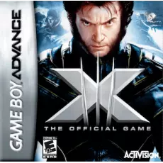 X-Men: The Official Game art work – action game for Nintendo Game Boy Advance