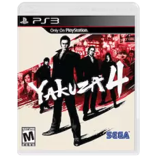 Yakuza 4 art work – video game for PlayStation 3