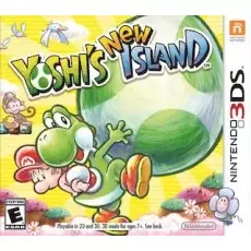 Yoshi's New Island art work – action game for Nintendo 3DS