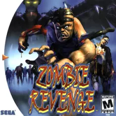 Zombie Revenge art work for the sega DreamCast