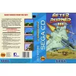 After Burner III Sega CD box art – used Sega game trade in