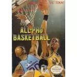 All-Pro Basketball NES box art – classic 8-bit game for Nintendo NES