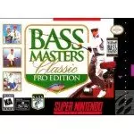 Bass Masters Classic Pro Edition SNES box art – retro game for Super Nintendo