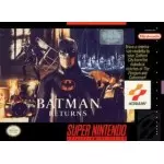 Batman Returns SNES box art – licensed action game for Super Nintendo