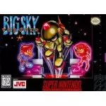 Big Sky Trooper SNES box art – retro game for Super Nintendo